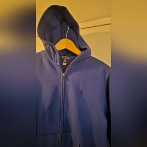 Ralph Lauren Navy Full-Zip Hoodie